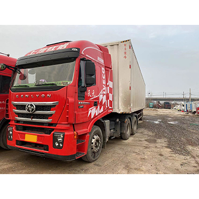 Red Yan 520 HP Heavy Semi Tractor SiTongBaDa Brand Heavy Container Semi Truck